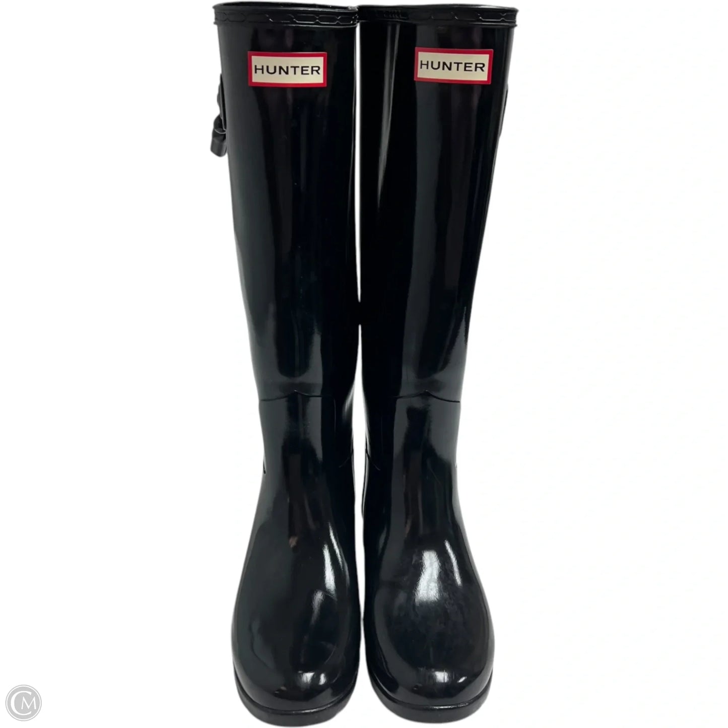 Boots Rain By Hunter In Black, Size: 5