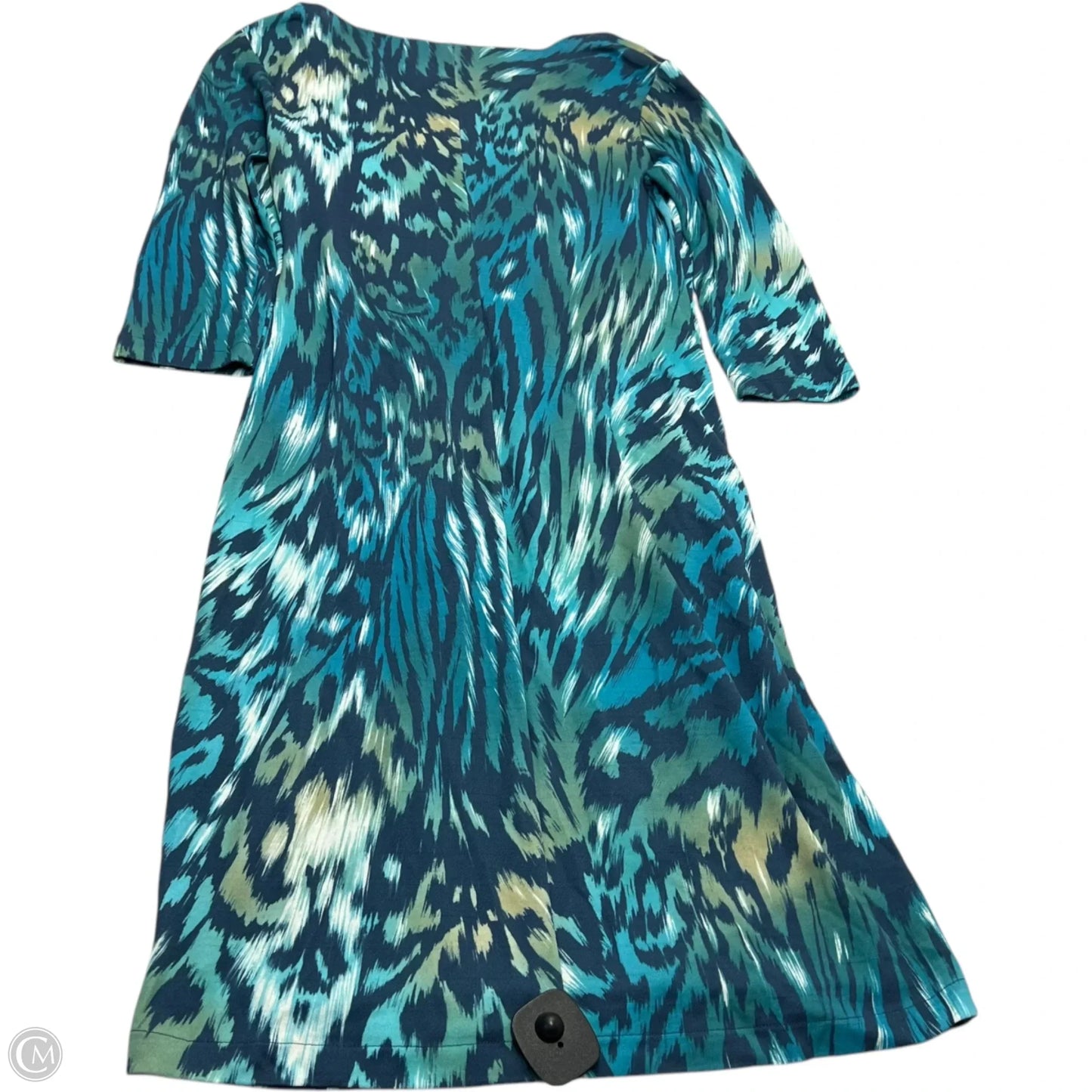 Dress Designer By Lafayette 148 In Blue, Size: L