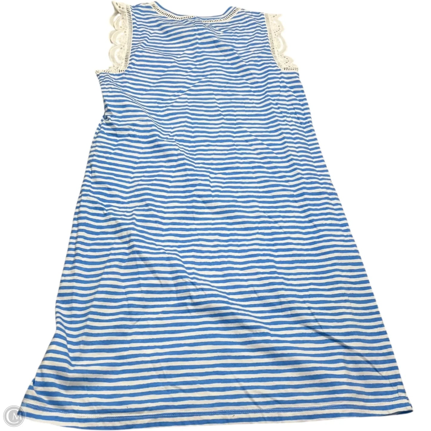 Dress Designer By Lilly Pulitzer In Blue & White, Size: Xs