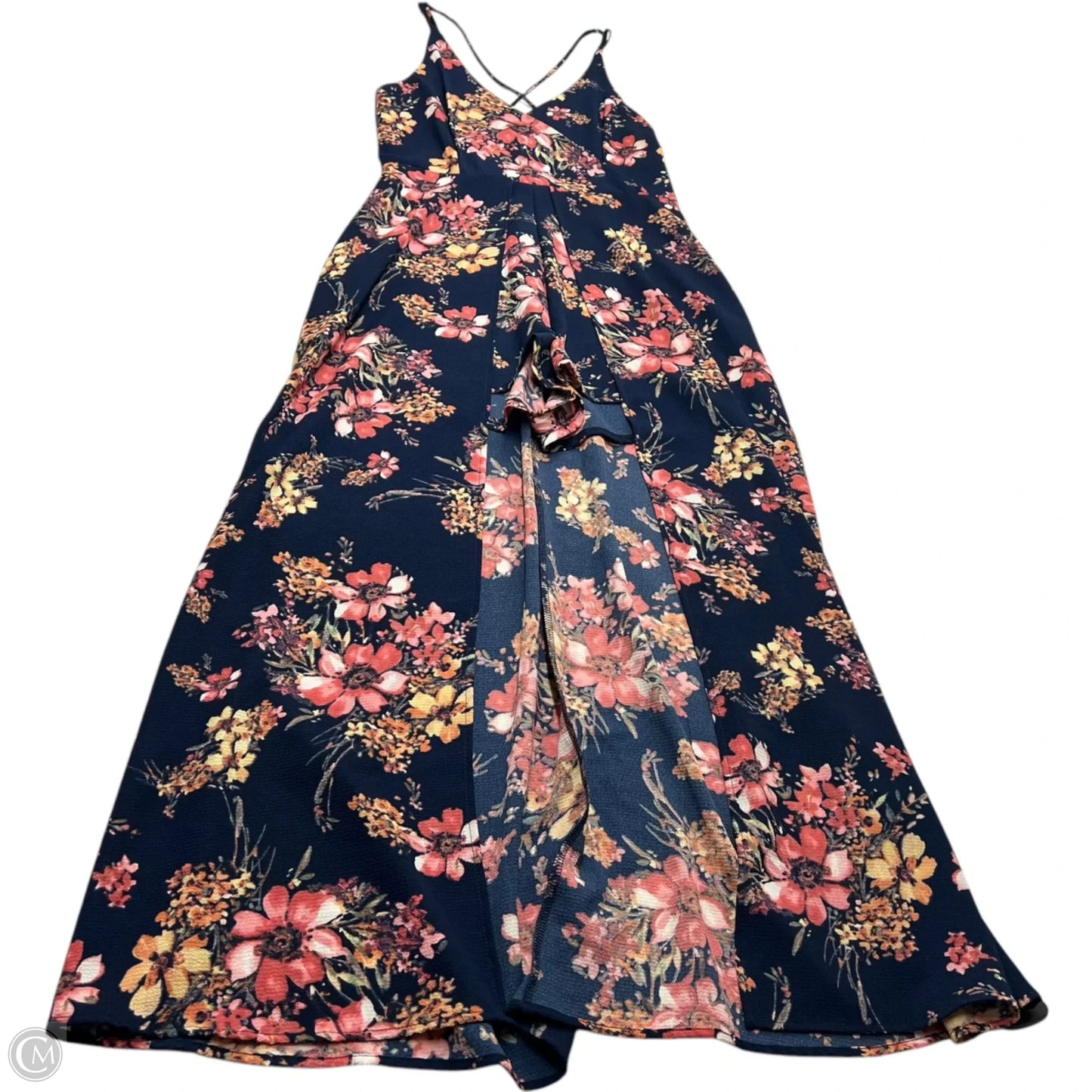 Dress Casual Maxi By Mi Ami In Navy, Size: M