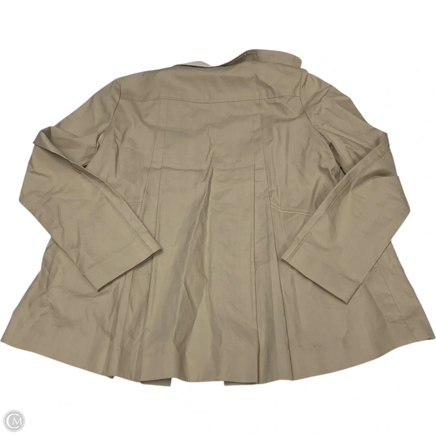 Jacket Designer By Tory Burch In Tan, Size: S