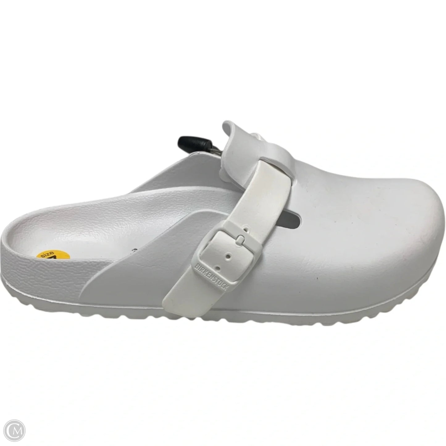 Shoes Flats By Birkenstock In White, Size: 7