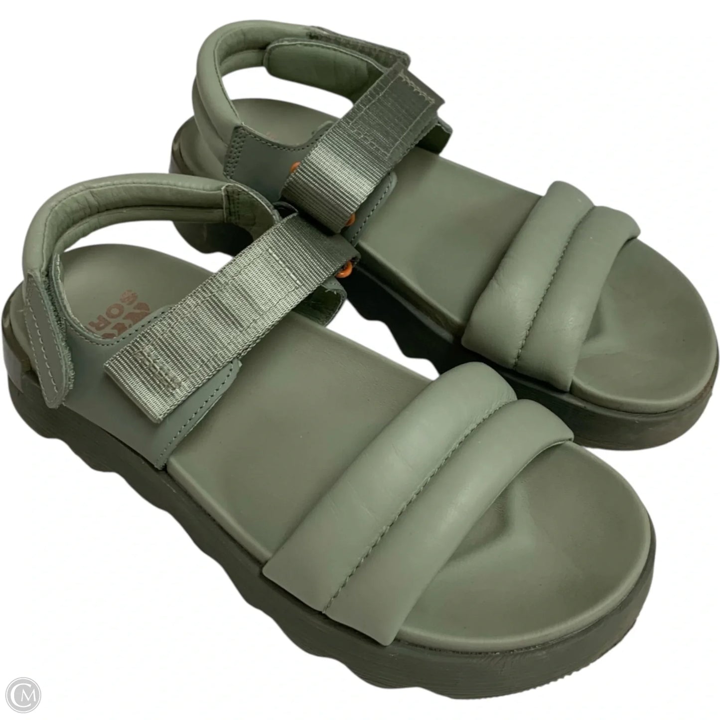 Sandals Sport By Sorel In Green, Size: 9