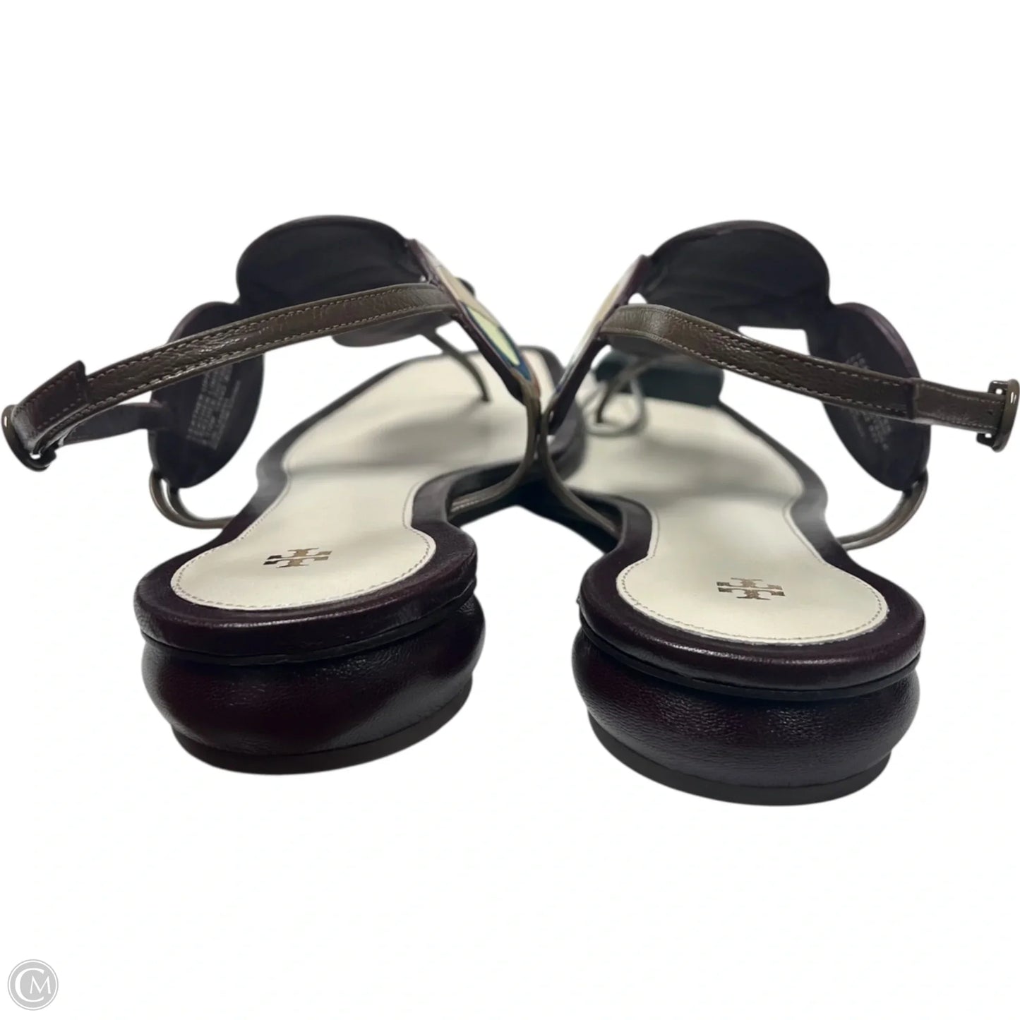 Sandals Designer By Tory Burch In Multi-colored, Size: 8.5