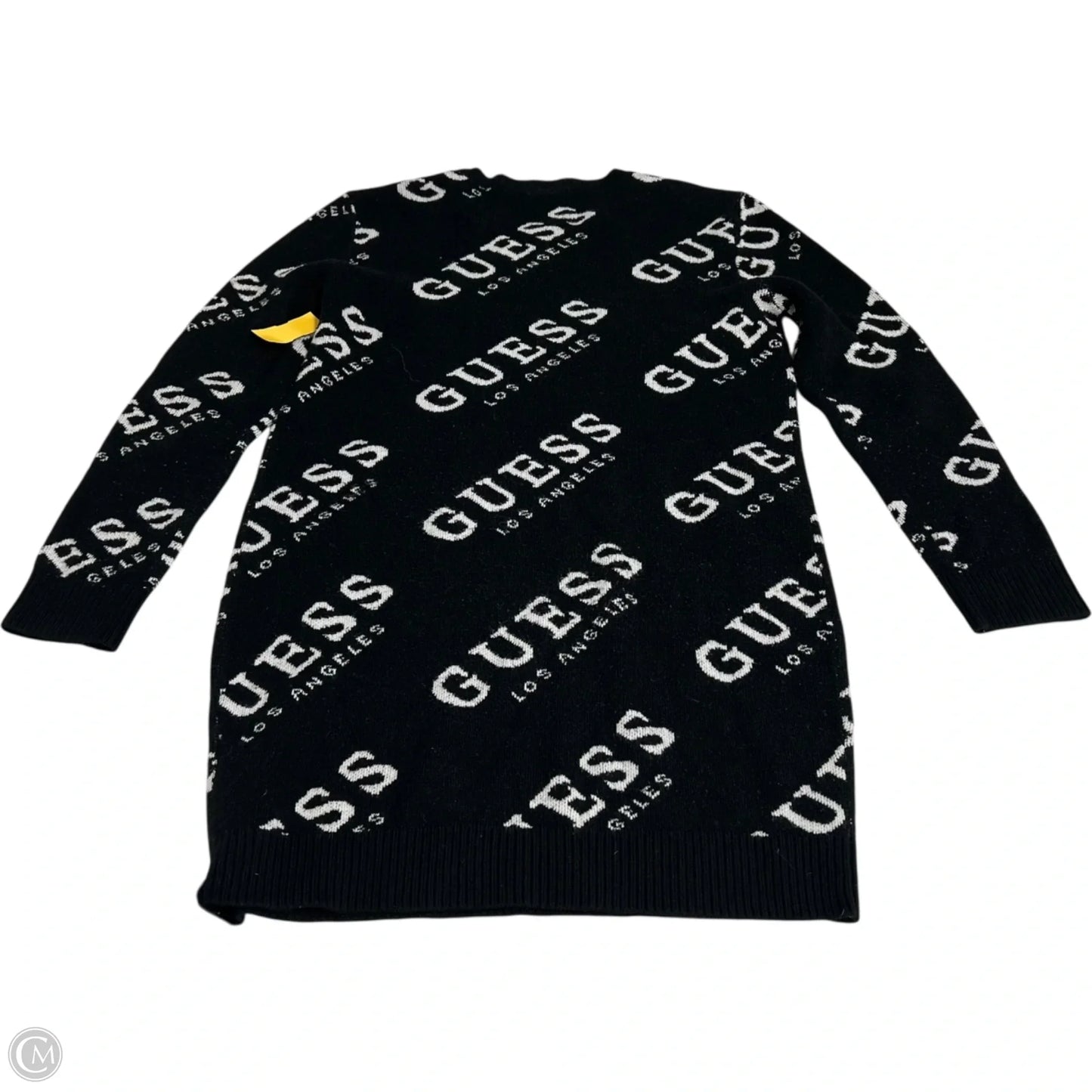 Dress Sweater By Guess In Black & White, Size: Xs