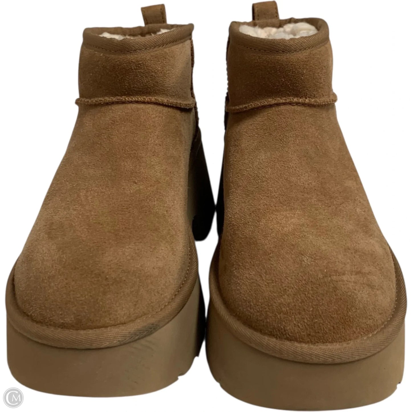 Boots Designer By Ugg In Tan, Size: 8