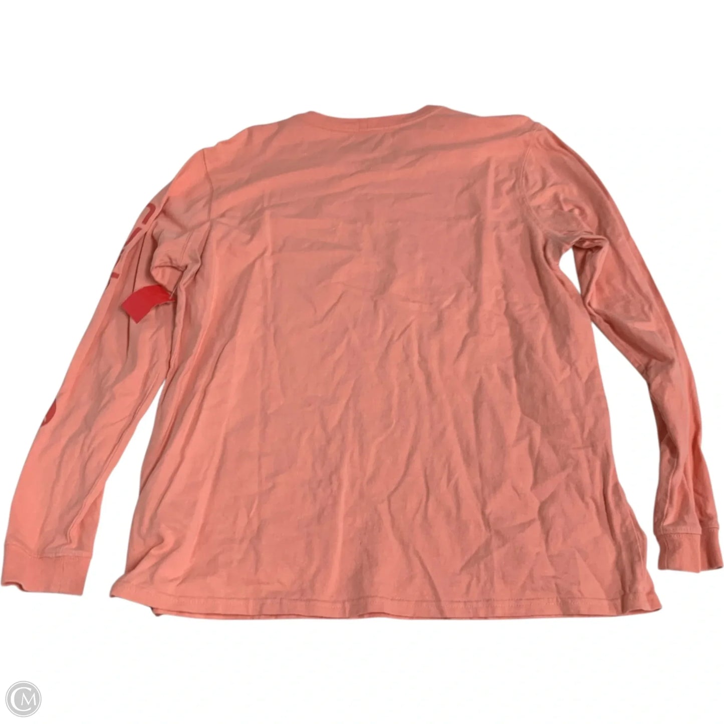 Top Long Sleeve By Carhartt In Pink, Size: L