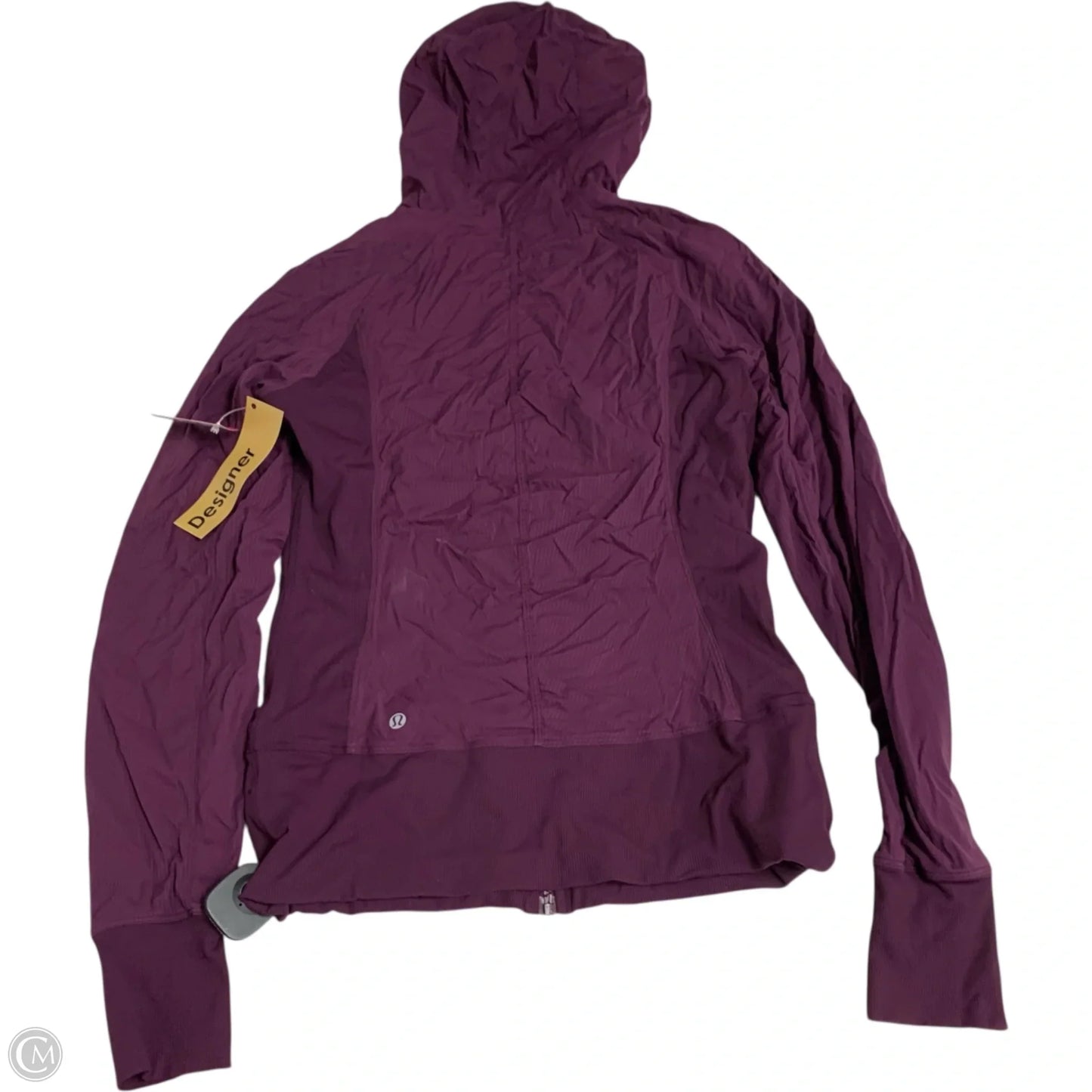 Athletic Jacket By Lululemon In Purple, Size: M
