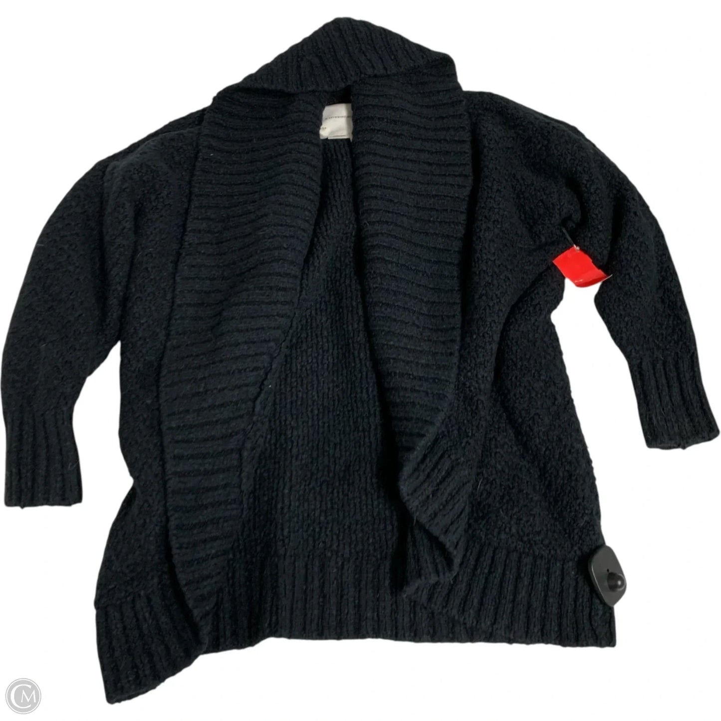 Sweater Cardigan By Anthropologie In Black, Size: S
