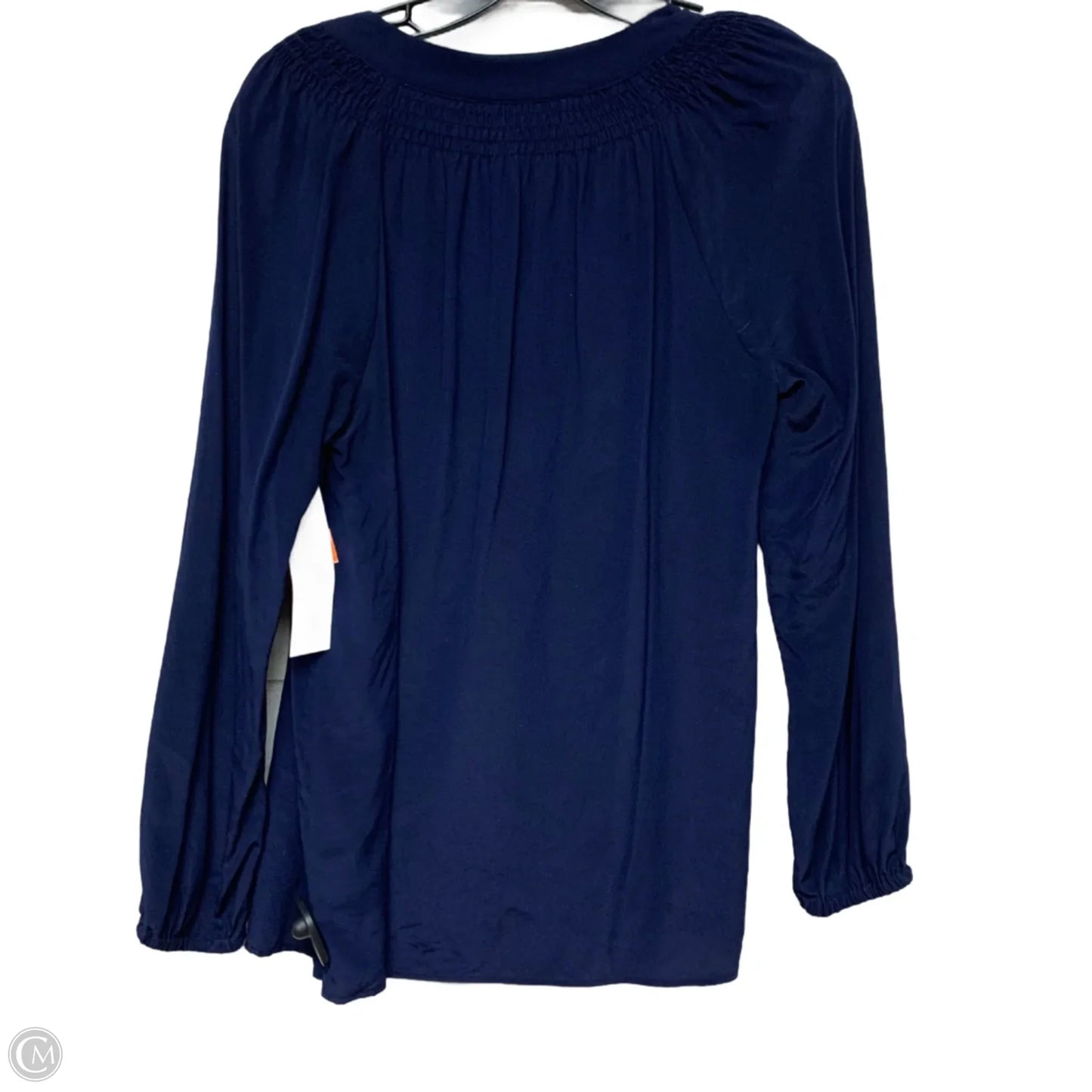 Blouse Designer By Lilly Pulitzer In Navy, Size: M