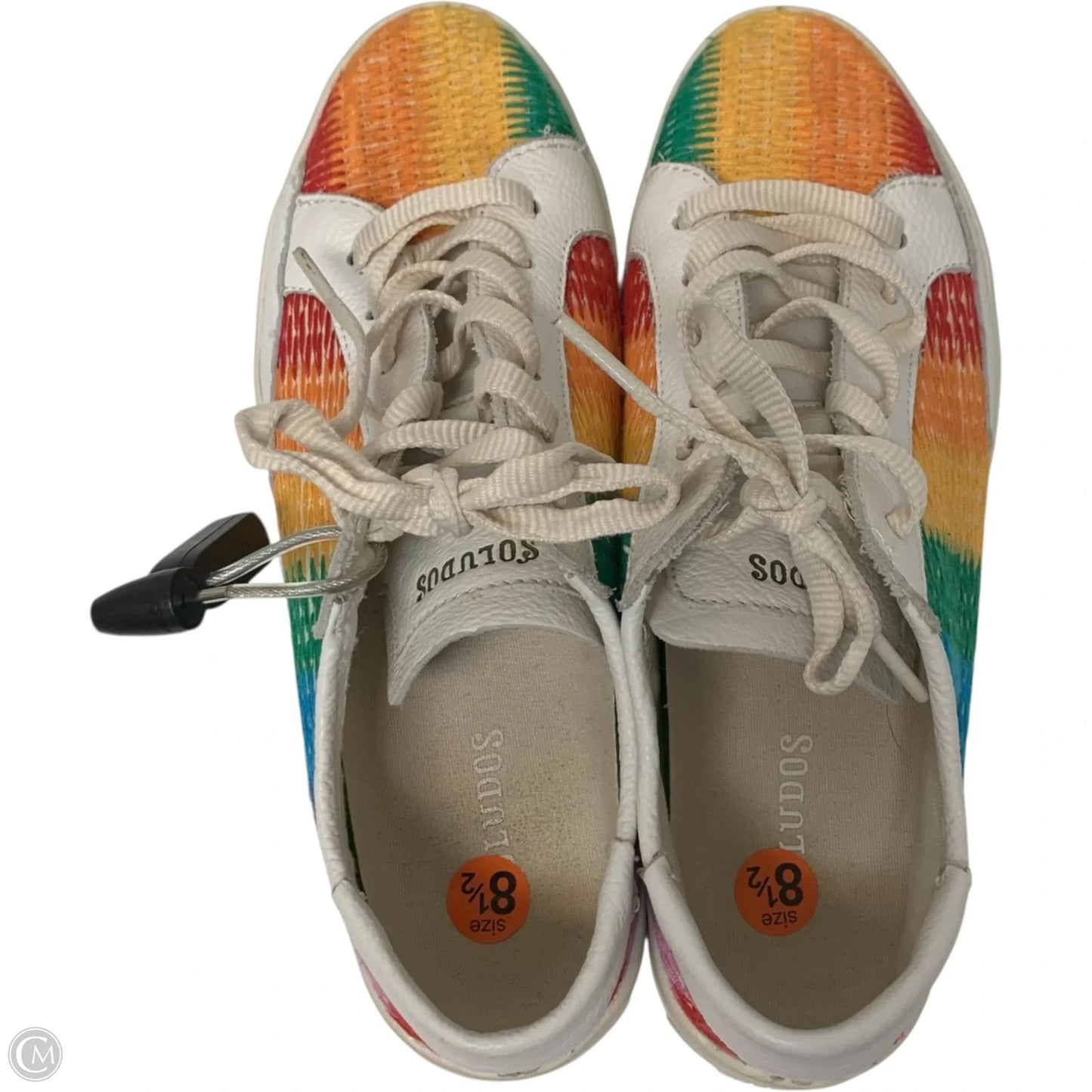 Shoes Sneakers By Soludos In Rainbow Print, Size: 8.5