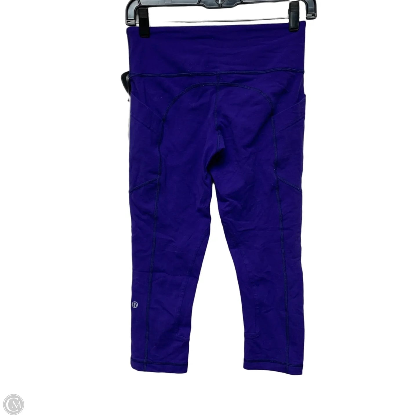 Athletic Leggings Capris By Lululemon In Purple, Size: S