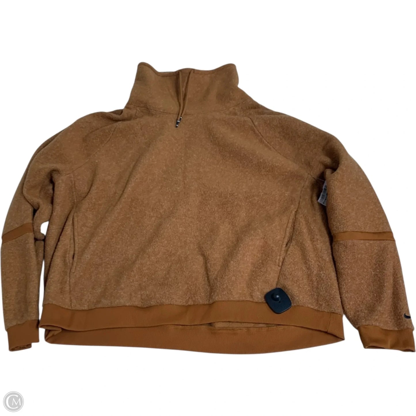 Sweatshirt Collar By Nike Apparel In Orange, Size: 2x