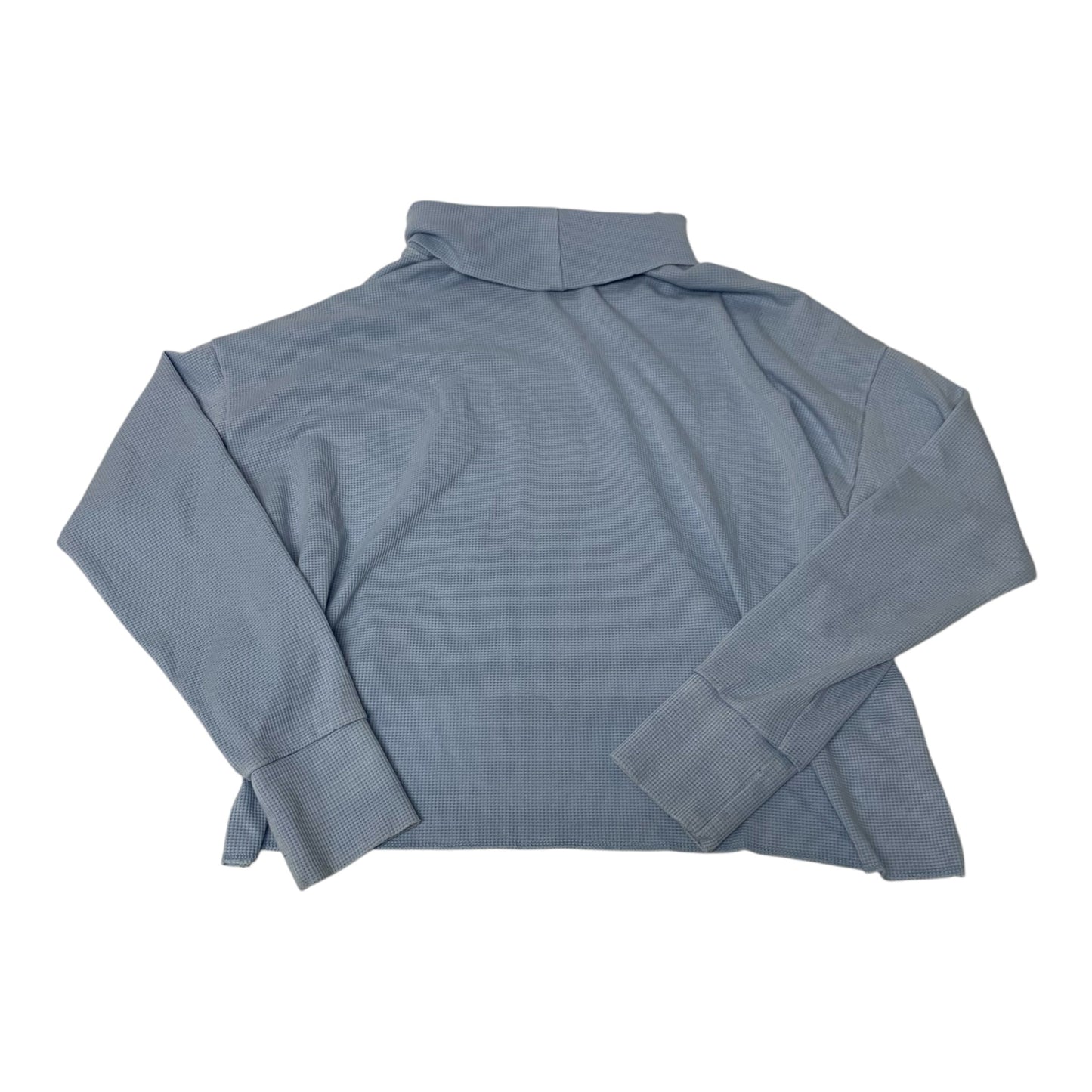 Top Long Sleeve By American Eagle In Blue, Size: Xs