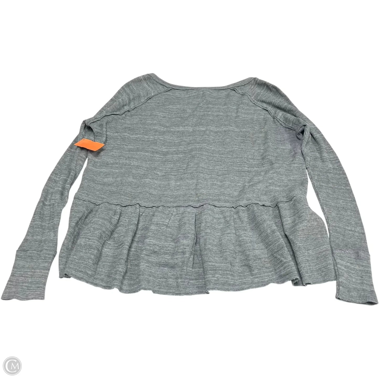 Top Long Sleeve By We The Free In Grey, Size: Xs