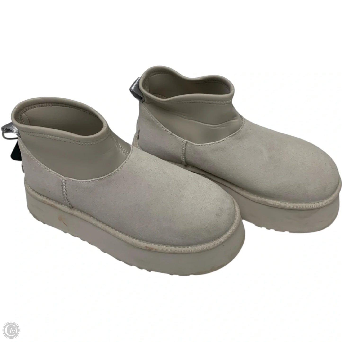 Boots Designer By Ugg In Cream, Size: 8
