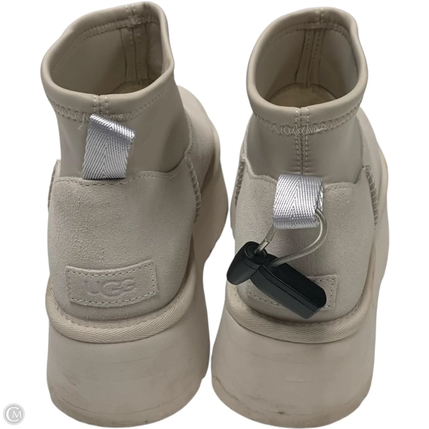 Boots Designer By Ugg In Cream, Size: 8