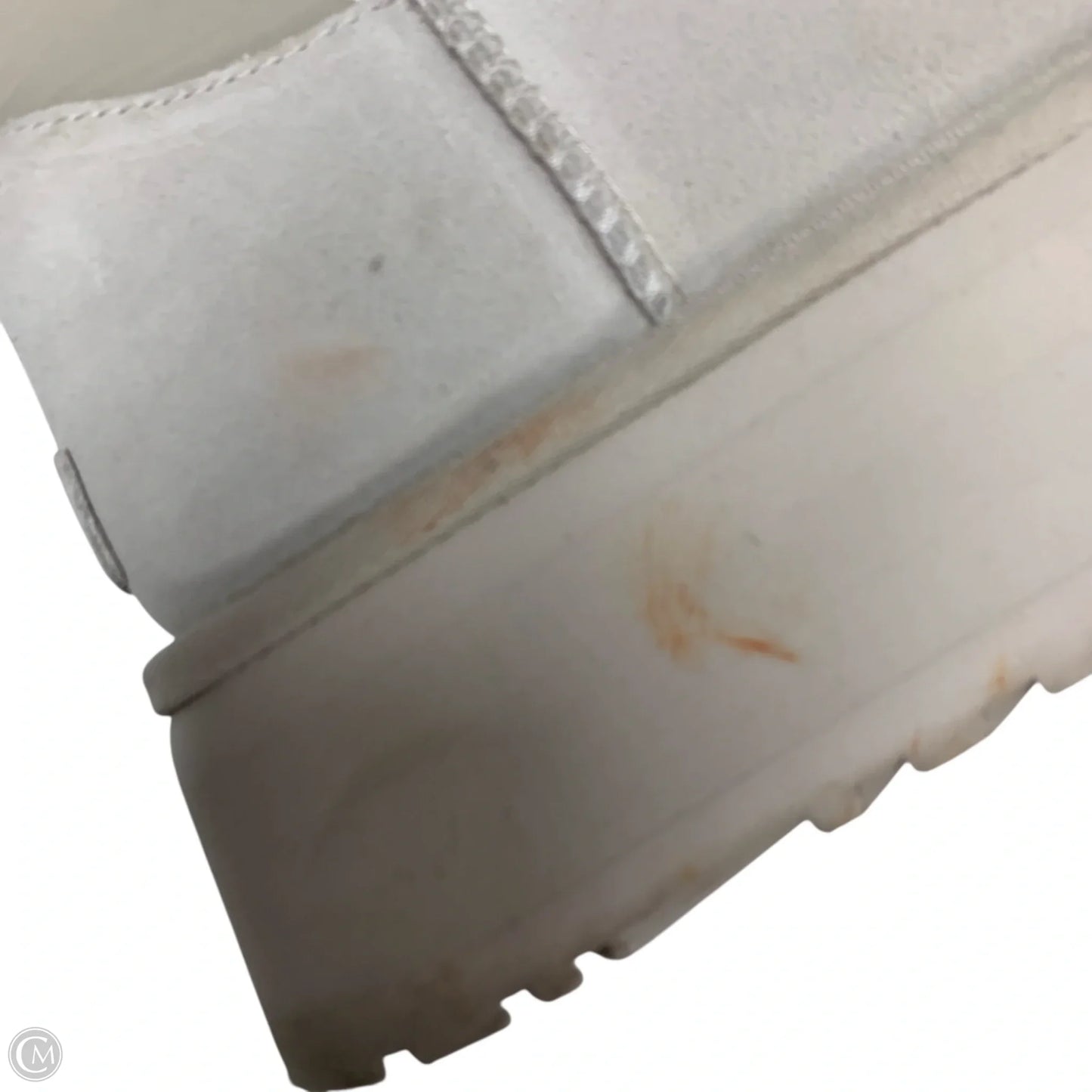 Boots Designer By Ugg In Cream, Size: 8