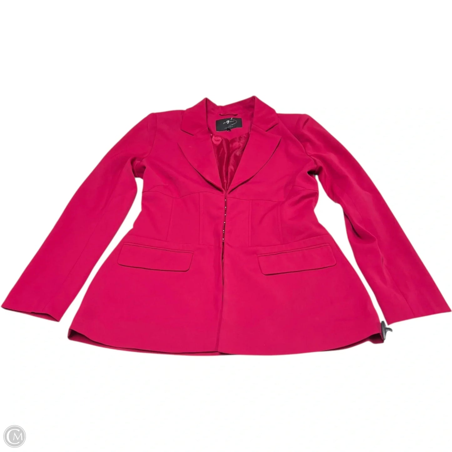Blazer Designer By 7 For All Mankind In Pink, Size: M
