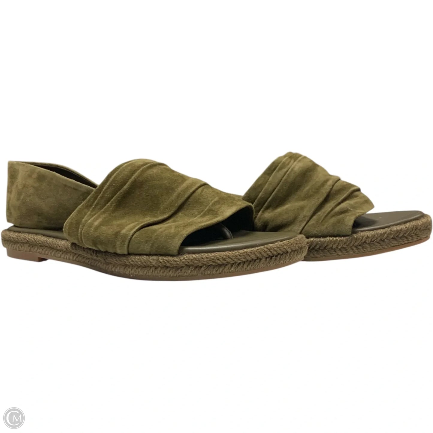 Sandals Designer By Tory Burch In Green, Size: 8.5