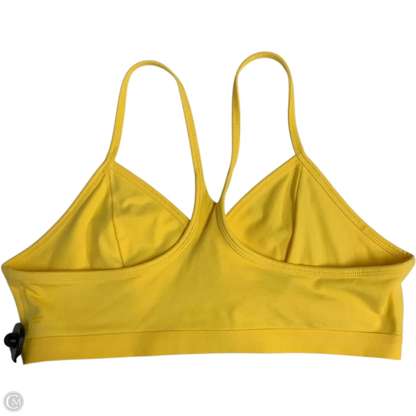 Athletic Bra By Fabletics In Yellow, Size: 1x