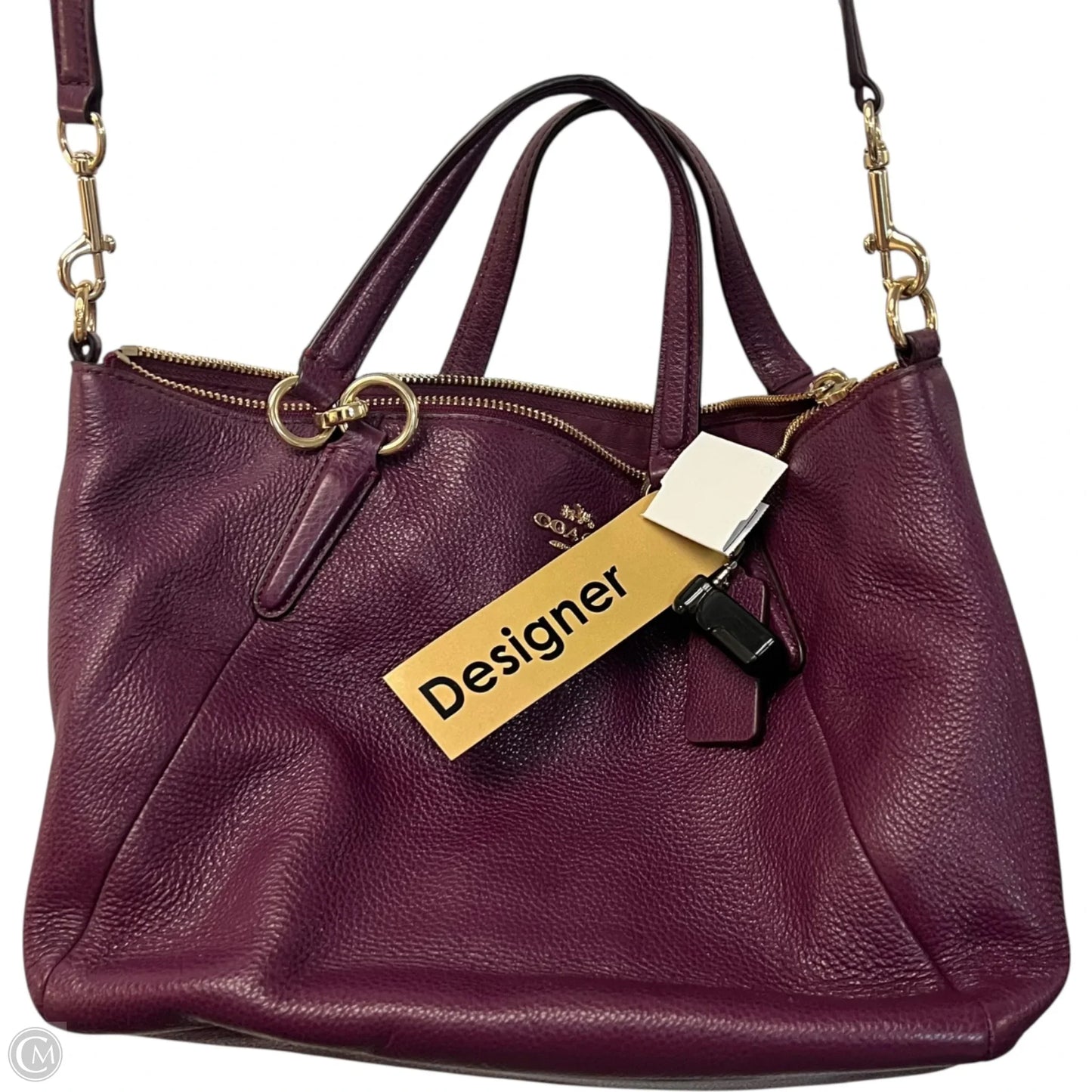 Crossbody Designer By Coach, Size: Medium
