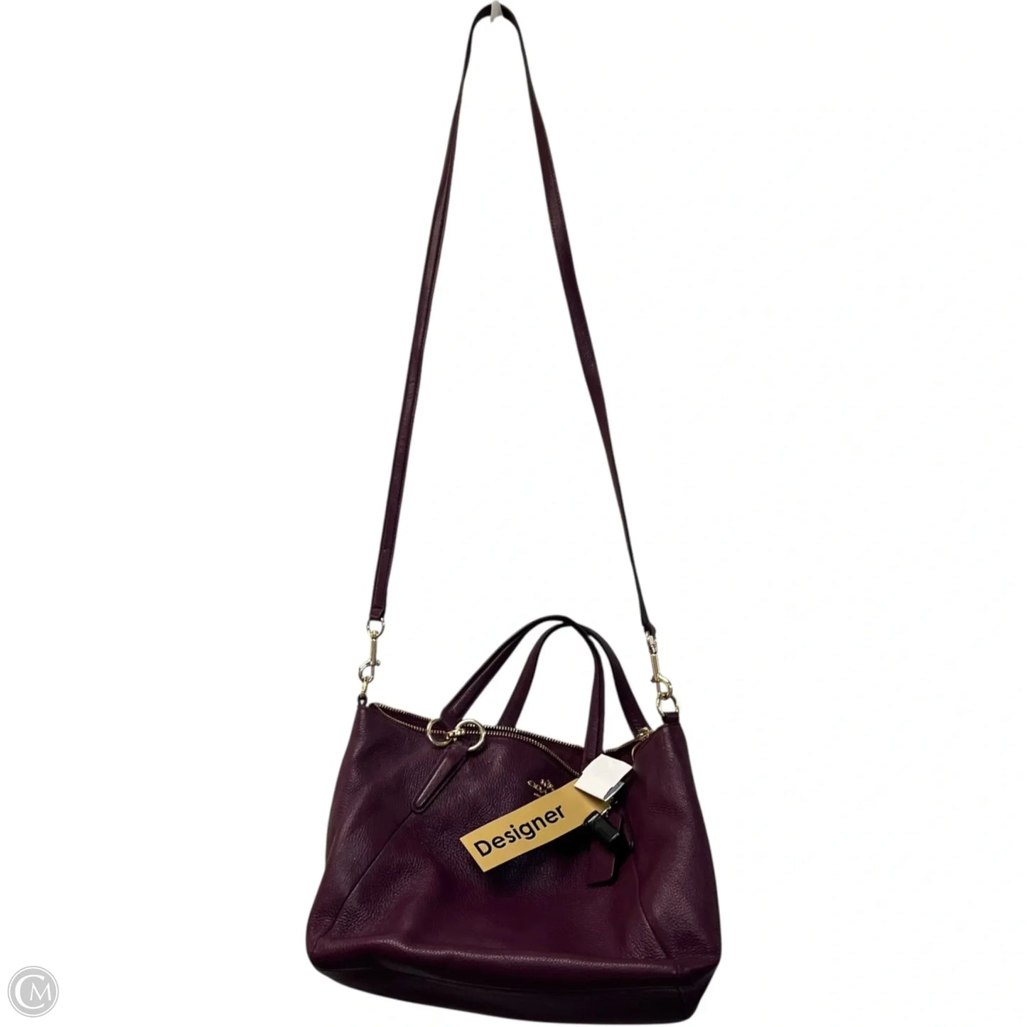 Crossbody Designer By Coach, Size: Medium