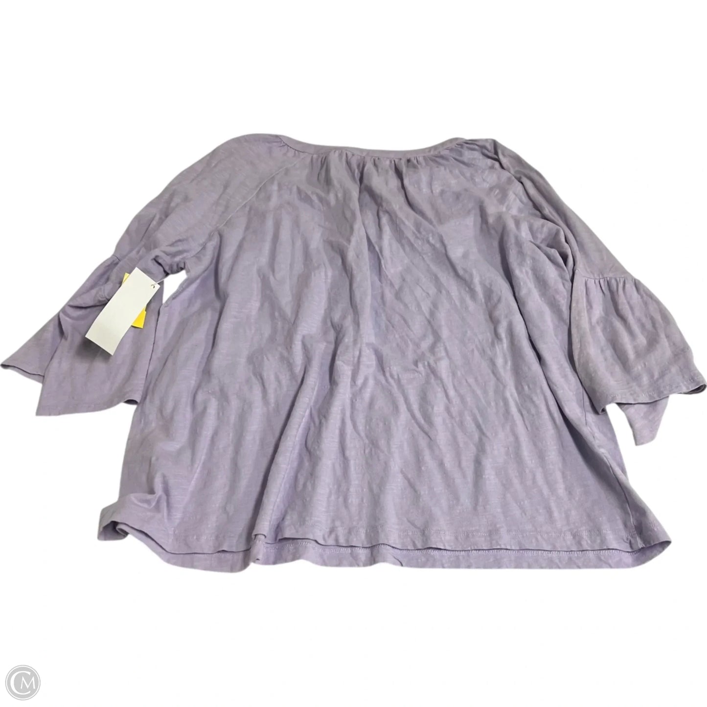 Top Long Sleeve Designer By Lilly Pulitzer In Purple, Size: Xl