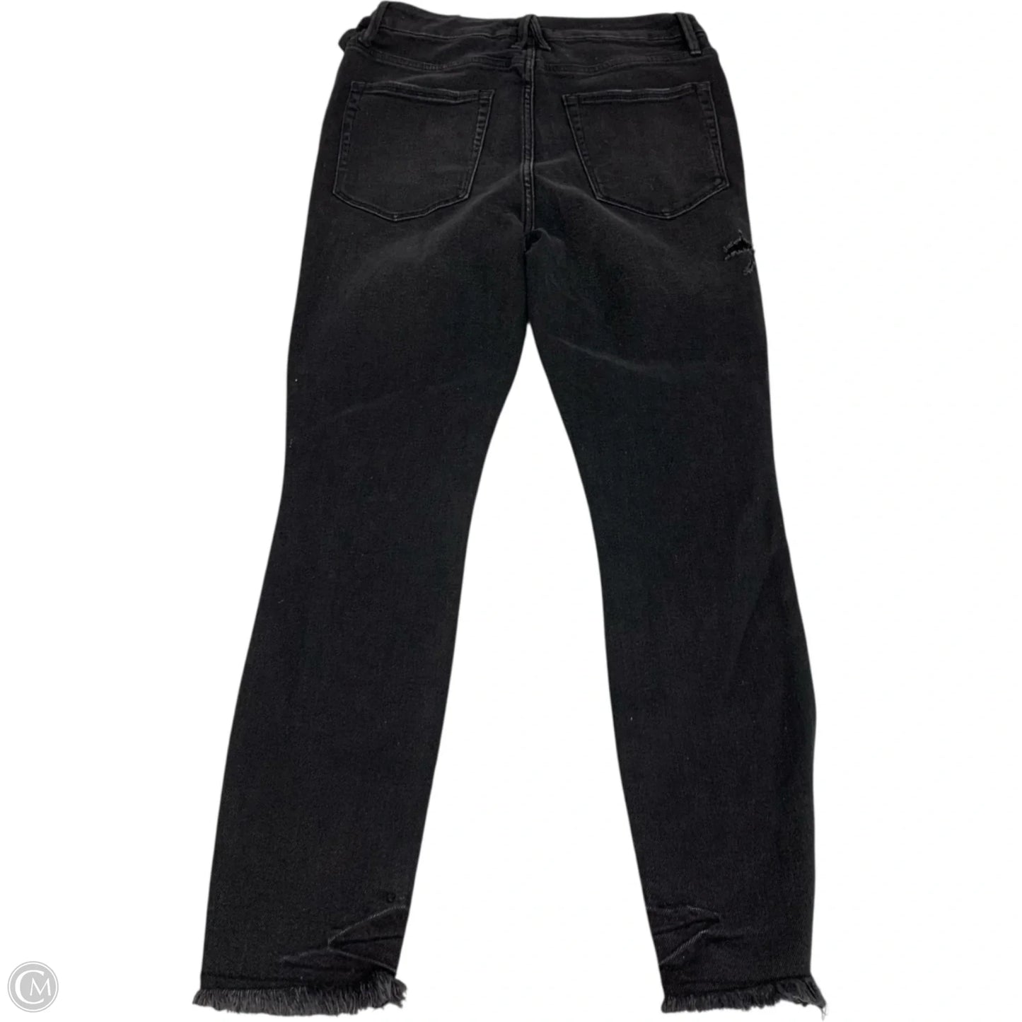 Jeans Designer By Good American In Black Denim, Size: 10