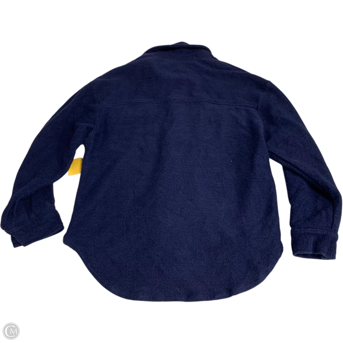 Jacket Shirt By Anthropologie In Blue, Size: S
