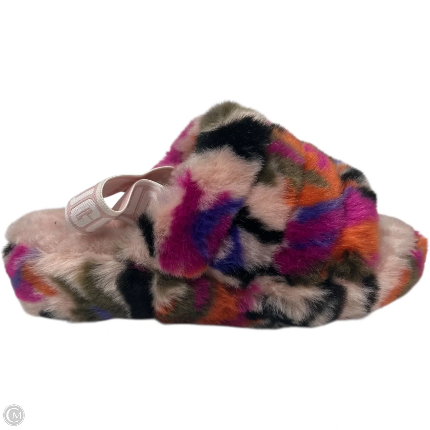 Sandals Designer By Ugg In Pink & Purple, Size: 6