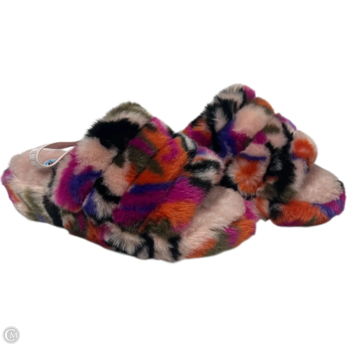 Sandals Designer By Ugg In Pink & Purple, Size: 6