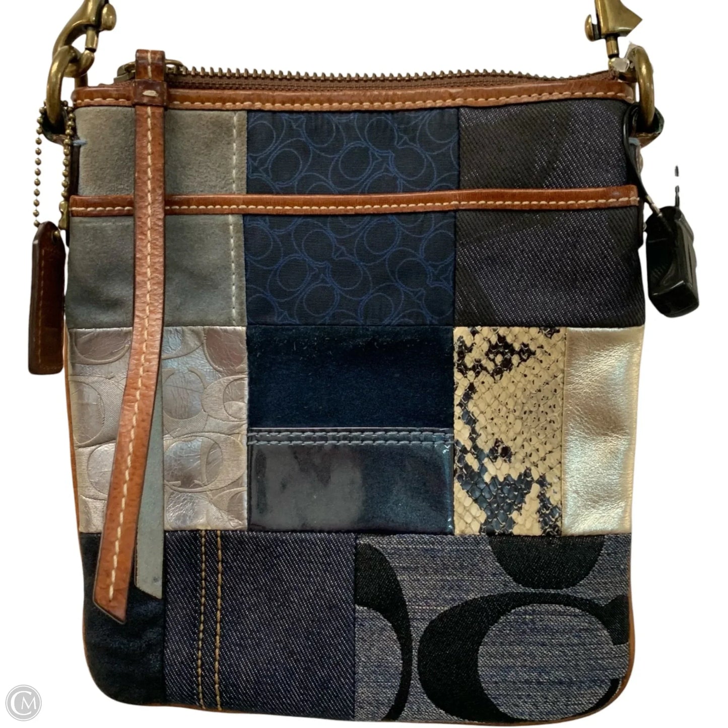 Crossbody Designer By Coach, Size: Small