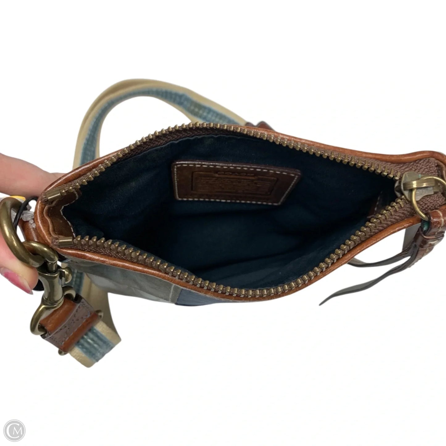Crossbody Designer By Coach, Size: Small