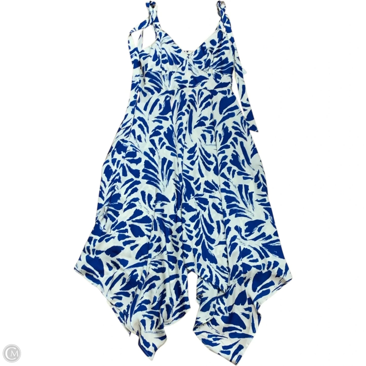 Dress Designer By Target-designer In Blue & Cream, Size: S