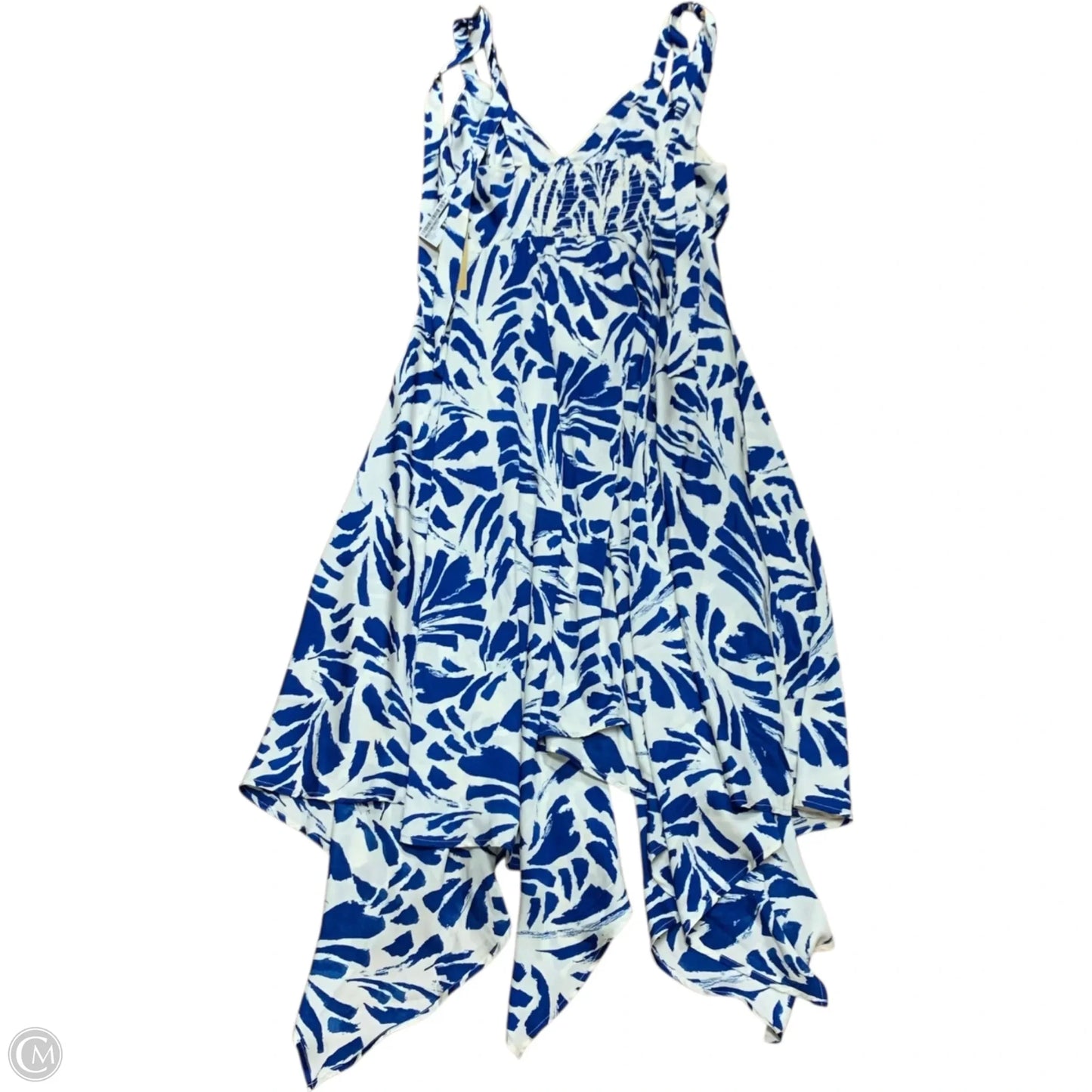 Dress Designer By Target-designer In Blue & Cream, Size: S