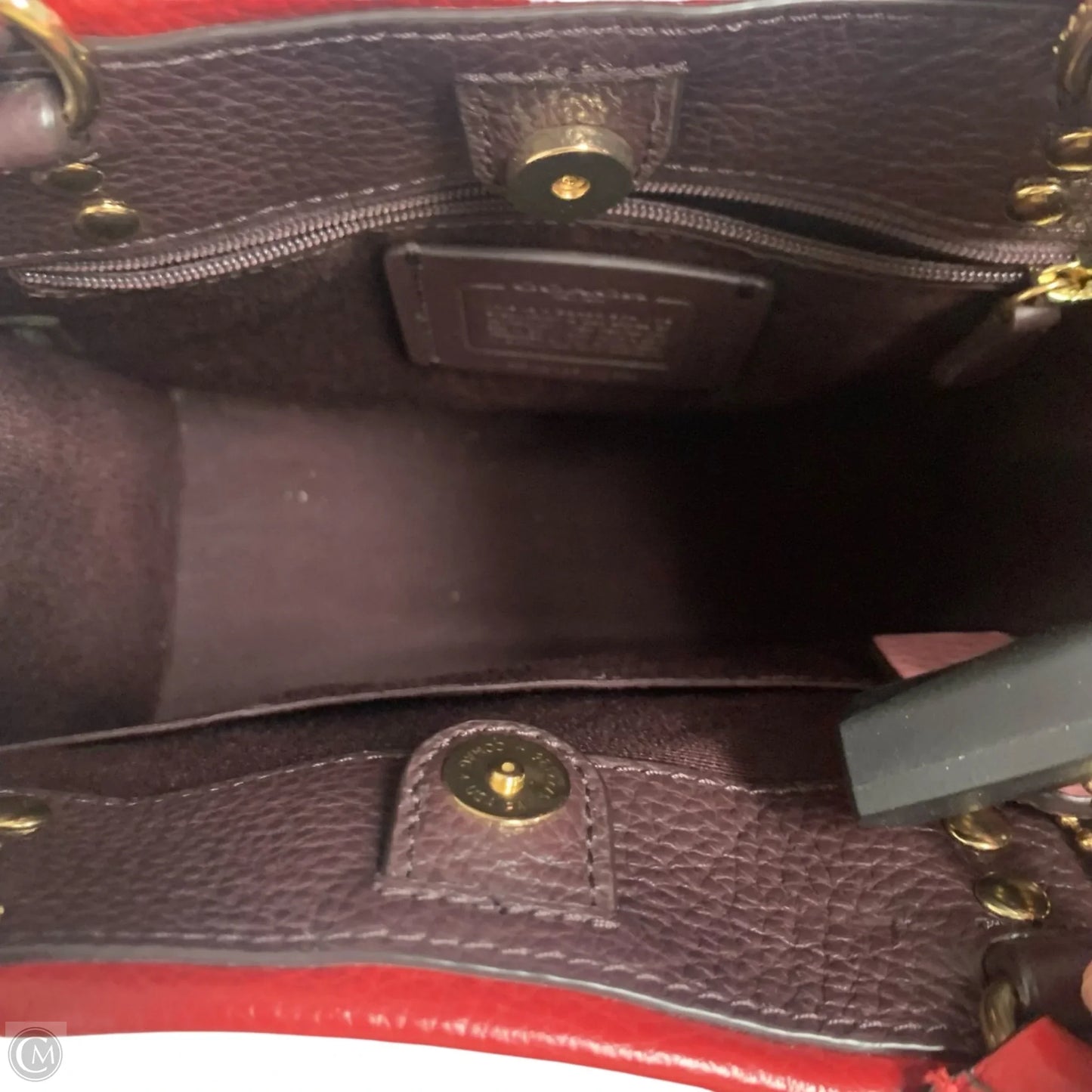 Crossbody Designer By Coach, Size: Small