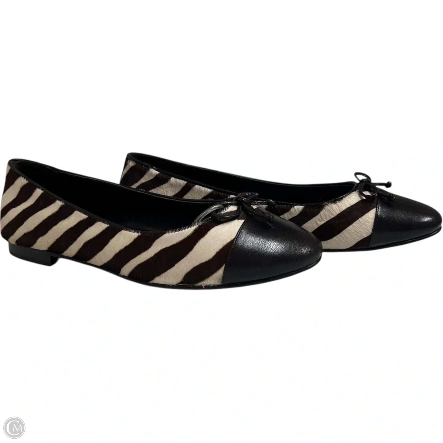 Shoes Designer By Tory Burch In Brown & Cream, Size: 9