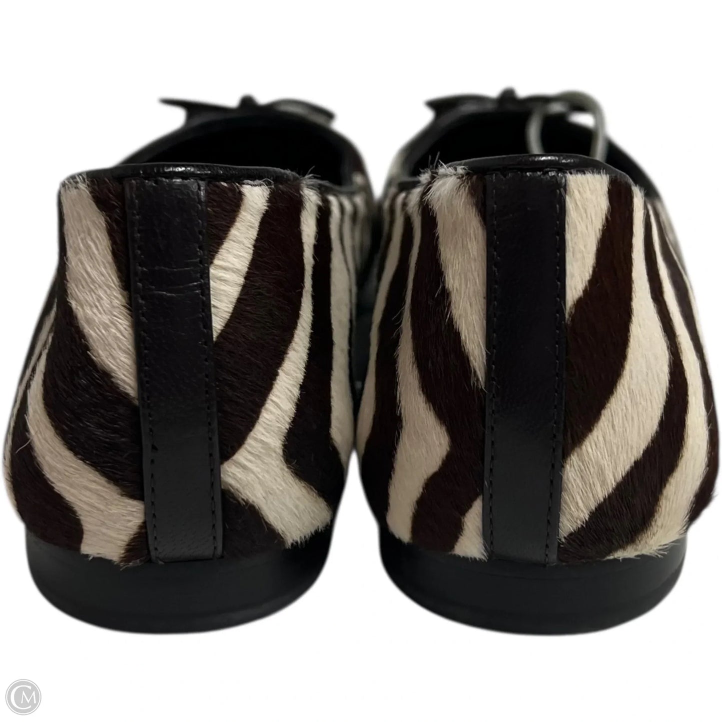 Shoes Designer By Tory Burch In Brown & Cream, Size: 9