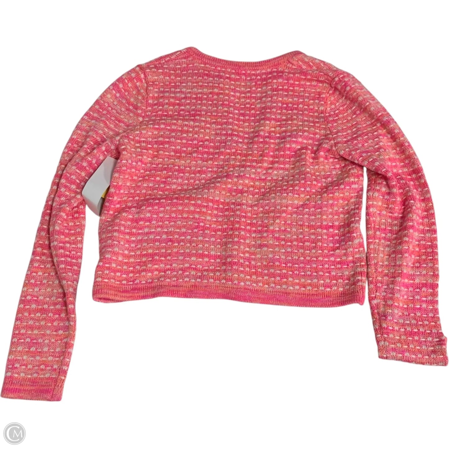 Sweater Cardigan Designer By Lilly Pulitzer In Pink, Size: S