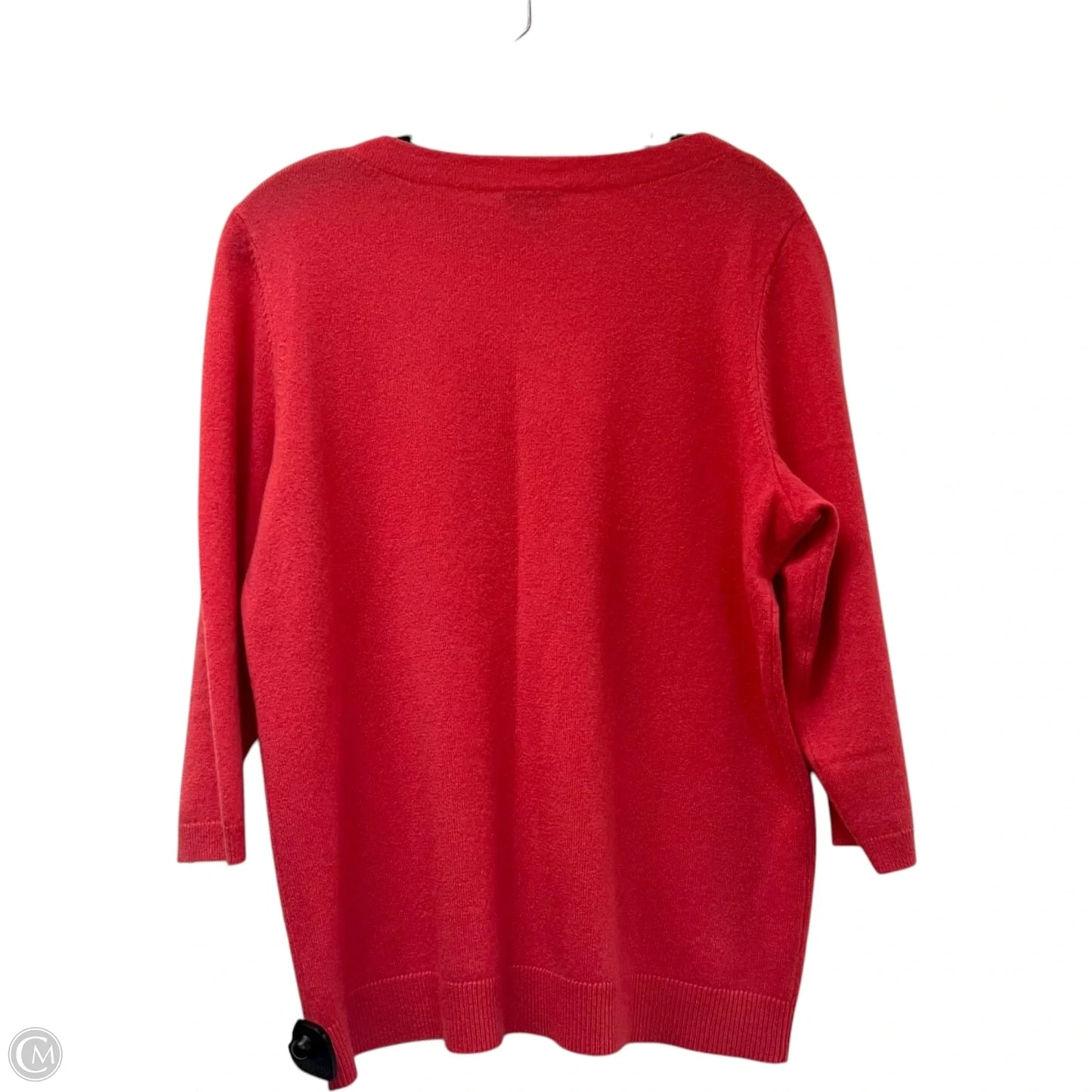 Sweater By Talbots In Pink, Size: 1x