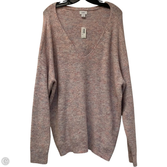 Sweater By Old Navy In Pink, Size: 1x