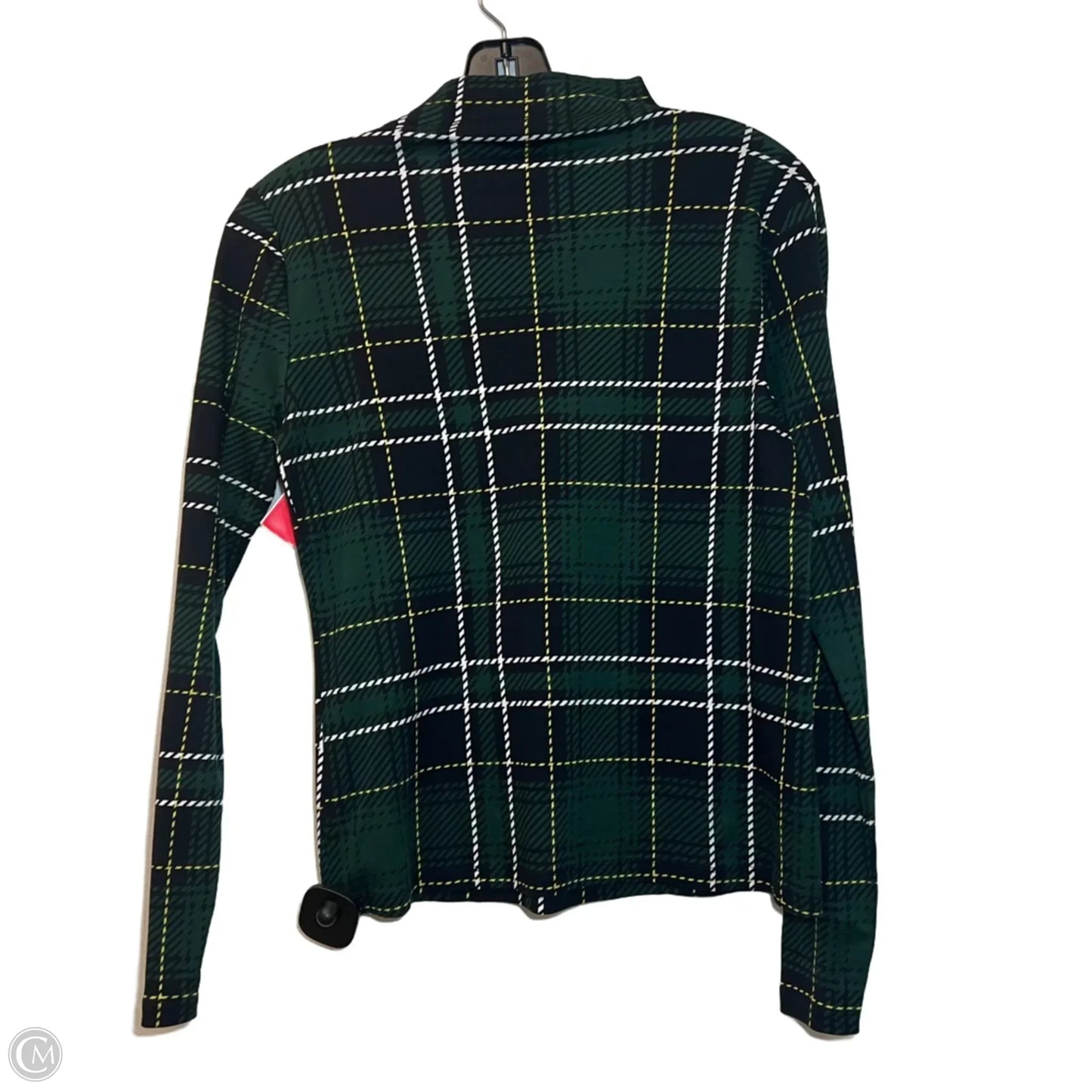 Top Long Sleeve By Ann Taylor In Green, Size: S