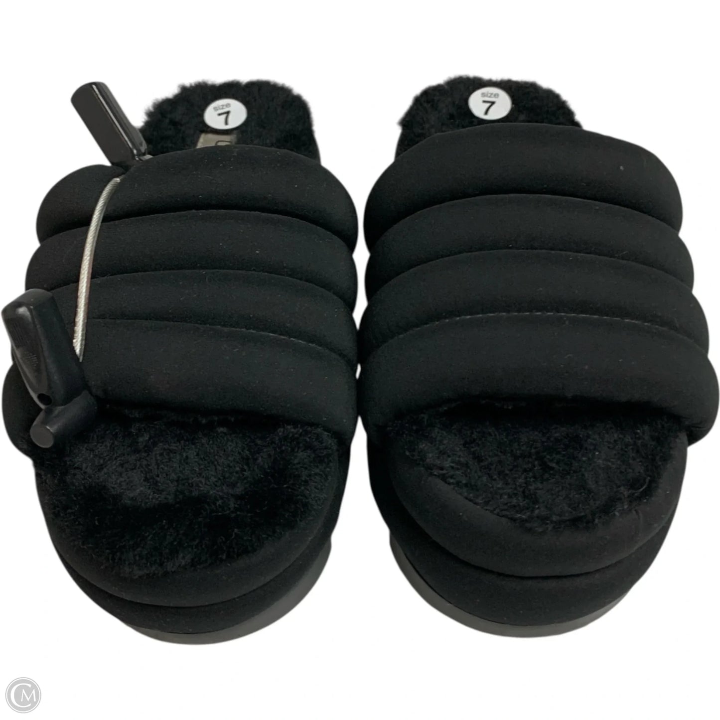 Sandals Designer By Ugg In Black, Size: 7