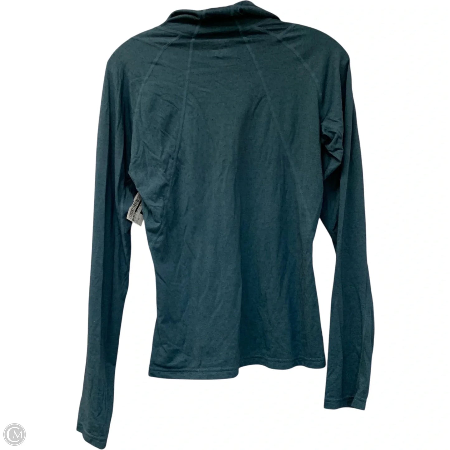 Athletic Top Long Sleeve Collar By Columbia In Blue, Size: Xs