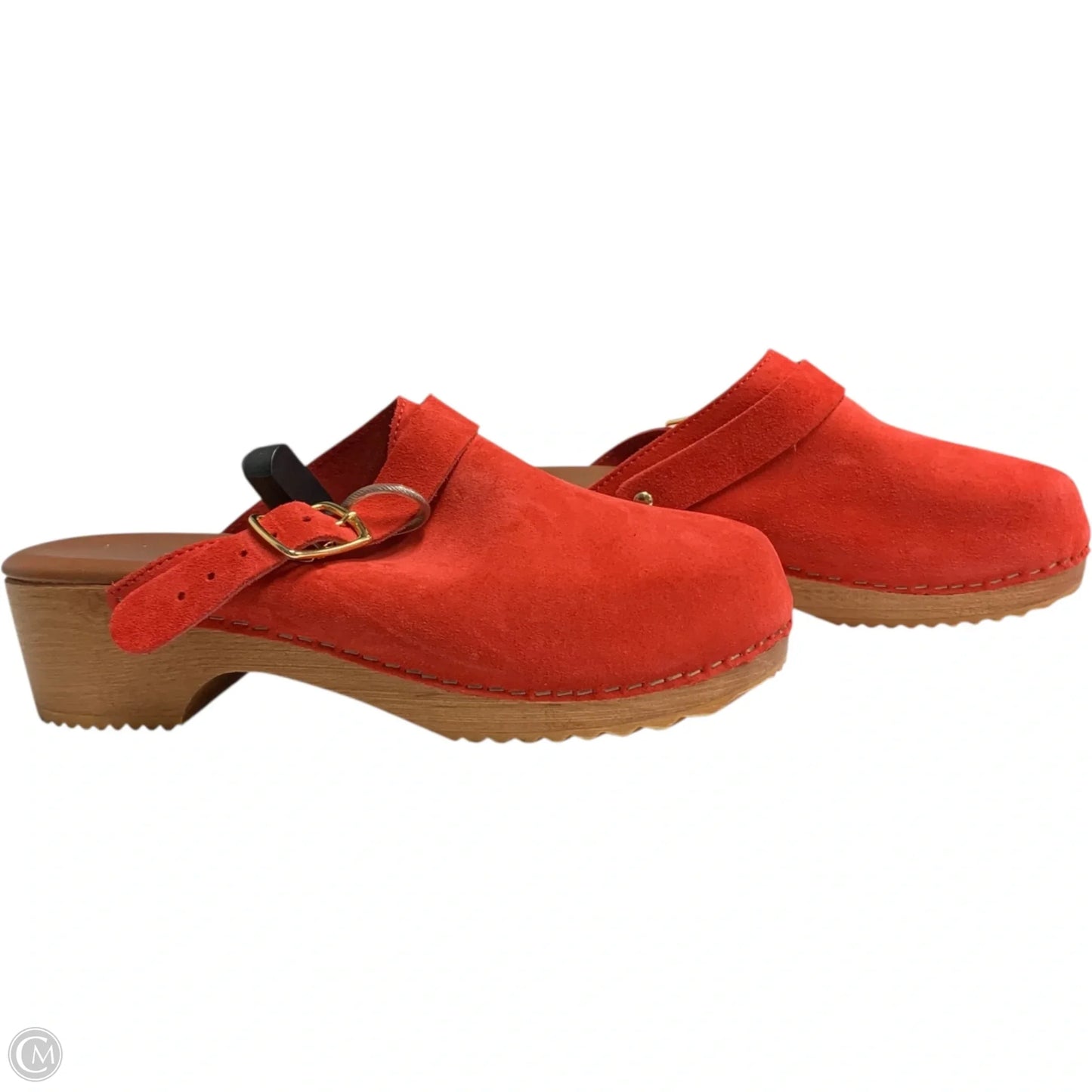 Shoes Heels Block By Anthropologie In Red, Size: 6.5