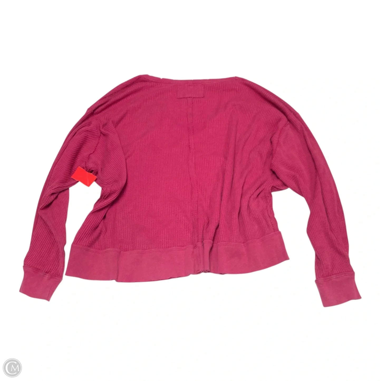 Top Long Sleeve By We The Free In Pink, Size: S