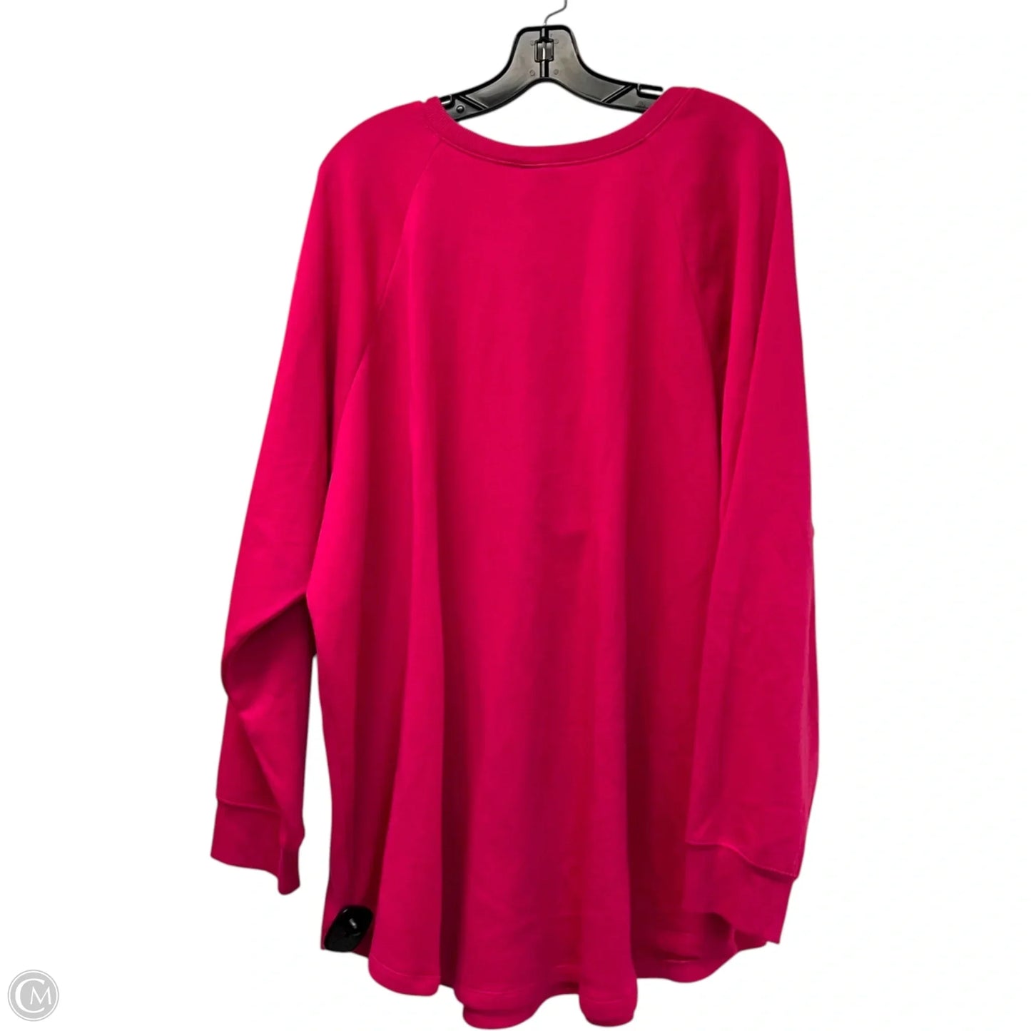 Sweatshirt Collar By Torrid In Pink, Size: 4x
