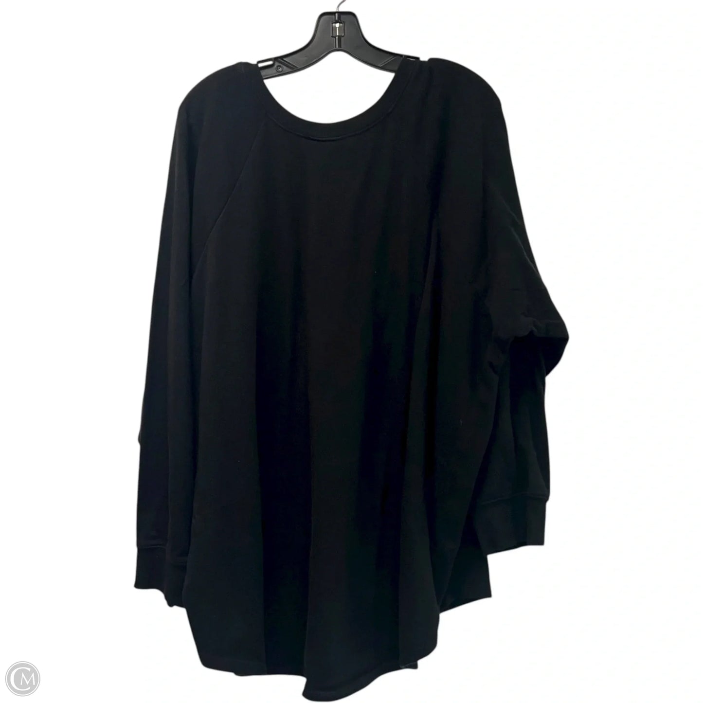 Sweatshirt Collar By Torrid In Black, Size: 4x