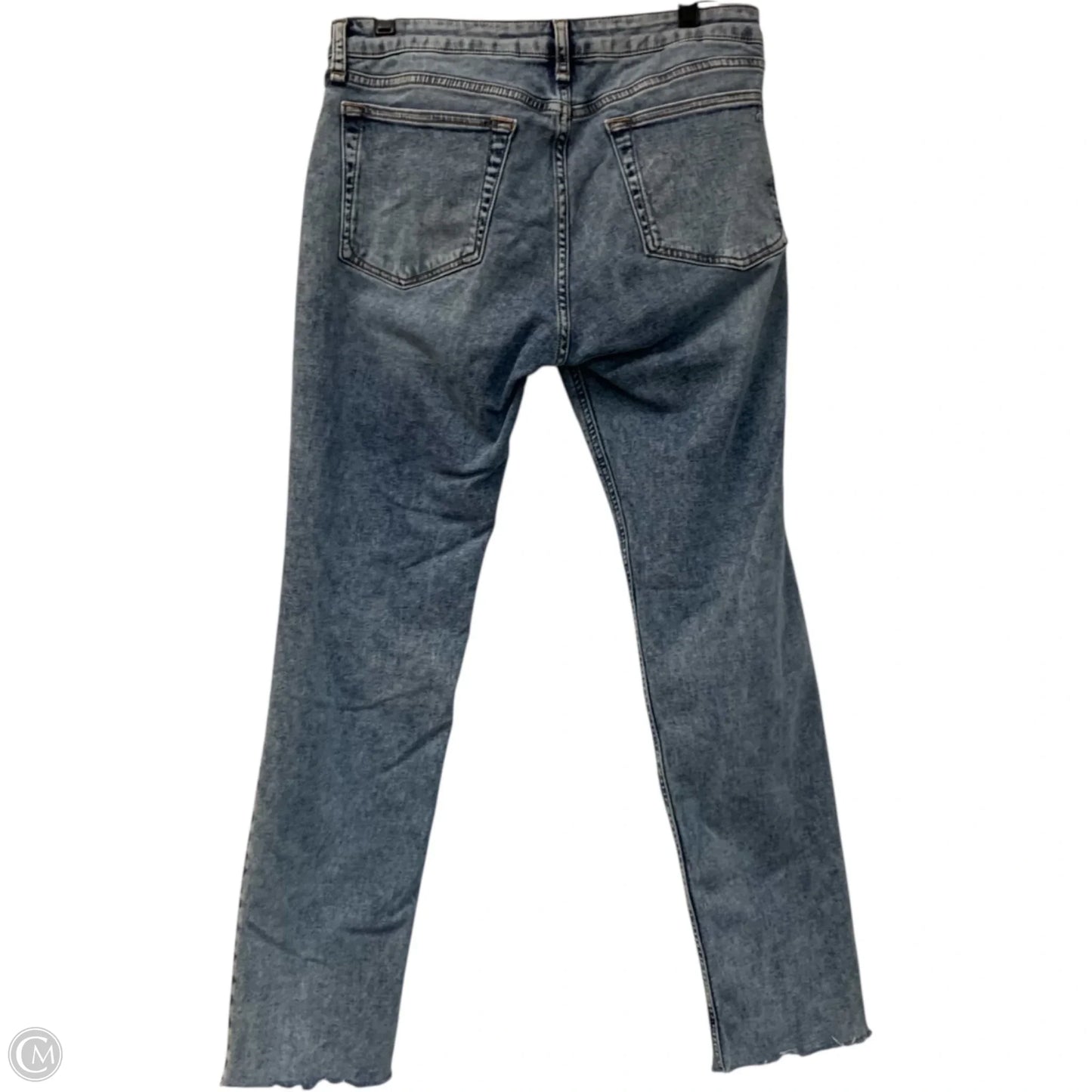 Jeans Boyfriend By Rag And Bone In Blue Denim, Size: 6